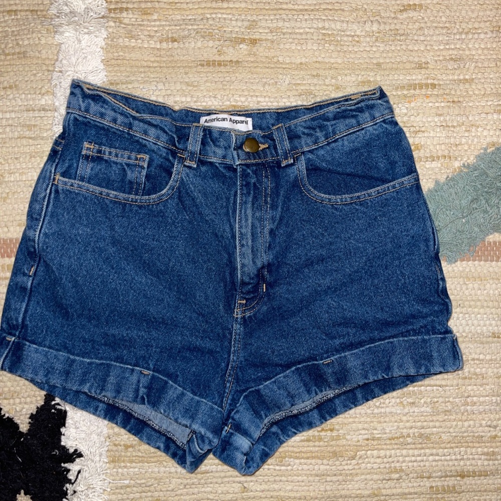 High Waisted American Apparel Short